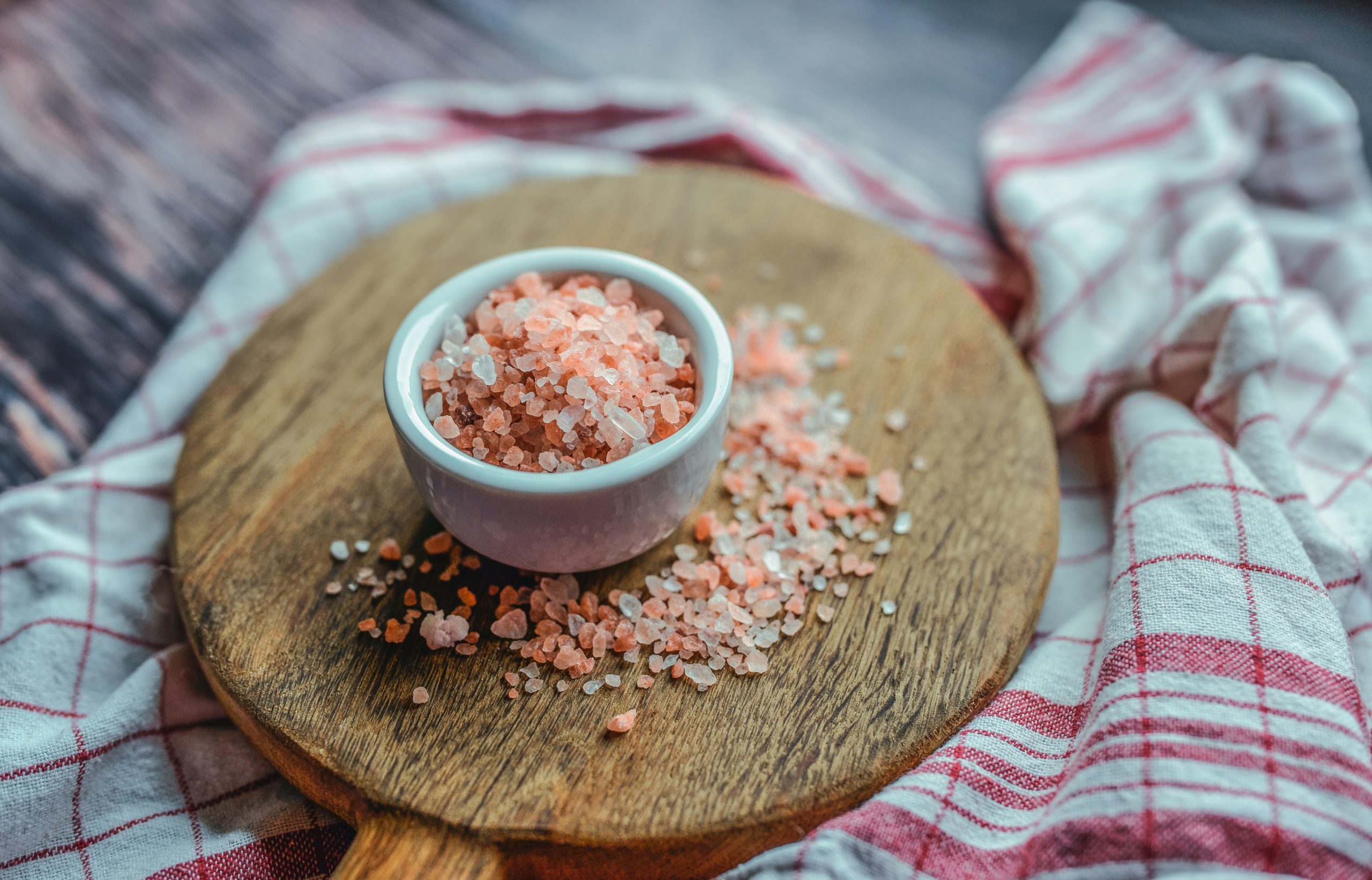 coarsely ground pink salt