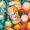 Cans of La Croix sparkling water