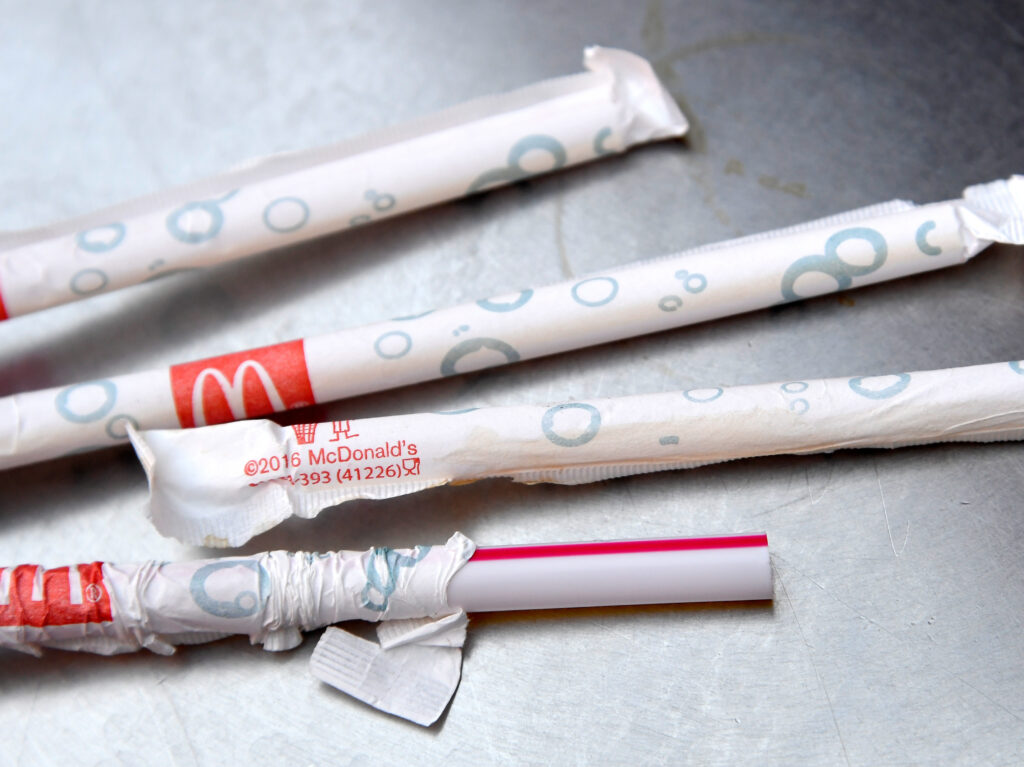 McDonald's is using wider straws for their beverages