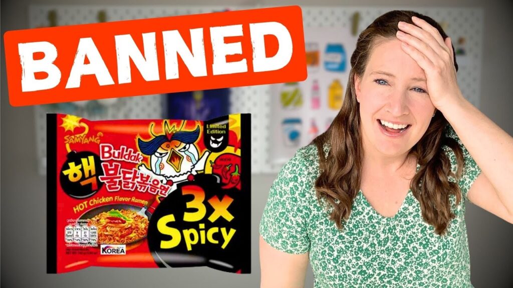 Denmark banned the world's spiciest Korean noodles